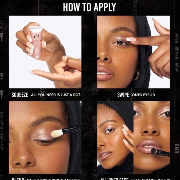 Danessa Myricks Beauty Colorfix Metallics in Shimmering Goldmine - Picture 2 of 4